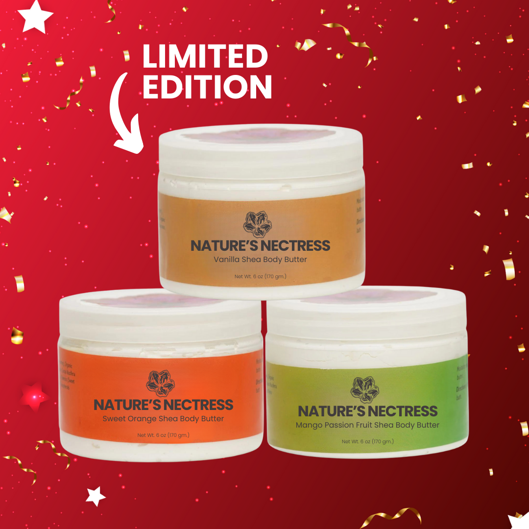 Holiday Bundle: Shea Body Butter Trio – Limited Edition